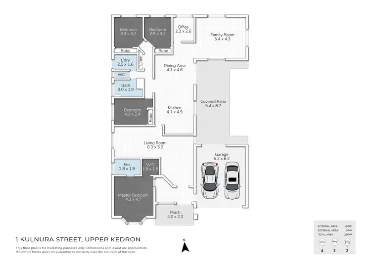 Floorplan of Homely house listing, 1 Kulnura Street, Upper Kedron QLD 4055