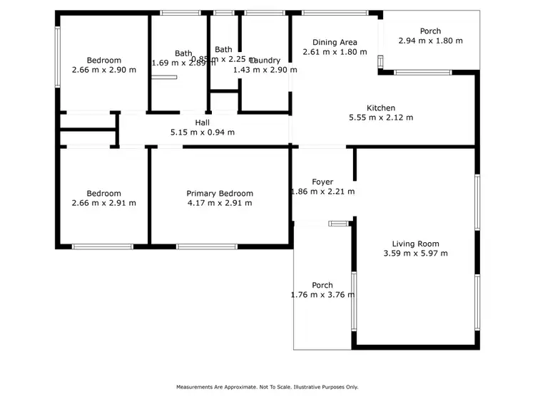 Floorplan of Homely house listing, 15 Shirley Street, Horsham VIC 3400
