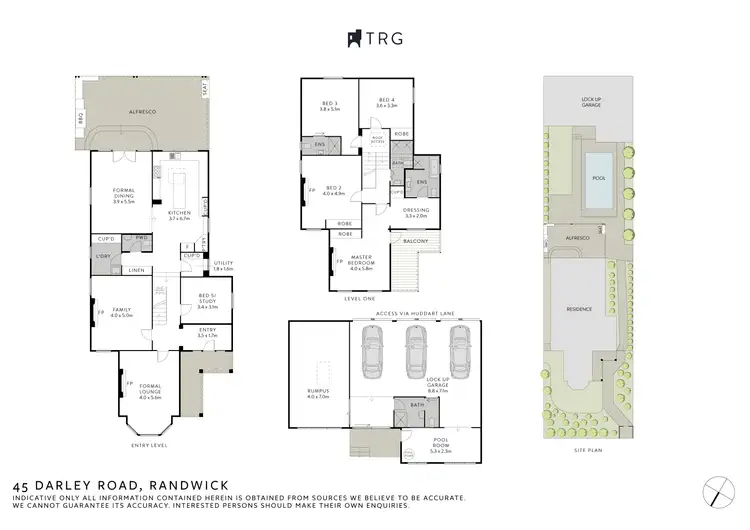 Floorplan of Homely house listing, 45 Darley Road, Randwick NSW 2031