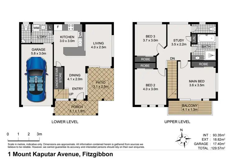 Floorplan of Homely house listing, 1 Mount Kaputar Avenue, Fitzgibbon QLD 4018