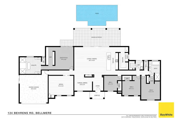 Floorplan of Homely rural property listing, 124 Behrens Road, Bellmere QLD 4510