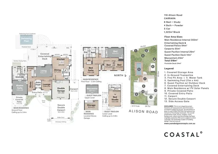 Floorplan of Homely house listing, 119 Alison Road, Carrara QLD 4211