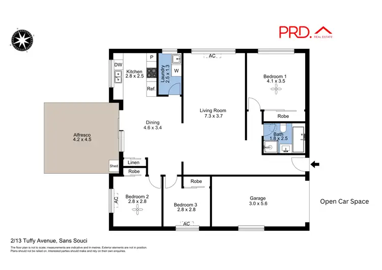 Floorplan of Homely house listing, 2/13 Tuffy Avenue, Sans Souci NSW 2219