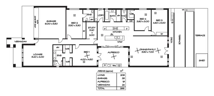 Floorplan of Homely house listing, 6 Broadwater Crescent, Mawson Lakes SA 5095