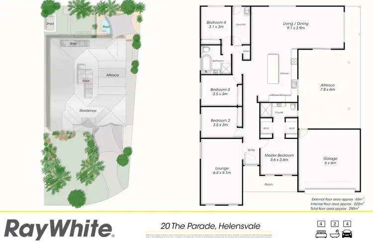 Floorplan of Homely house listing, 20 The Parade, Helensvale QLD 4212