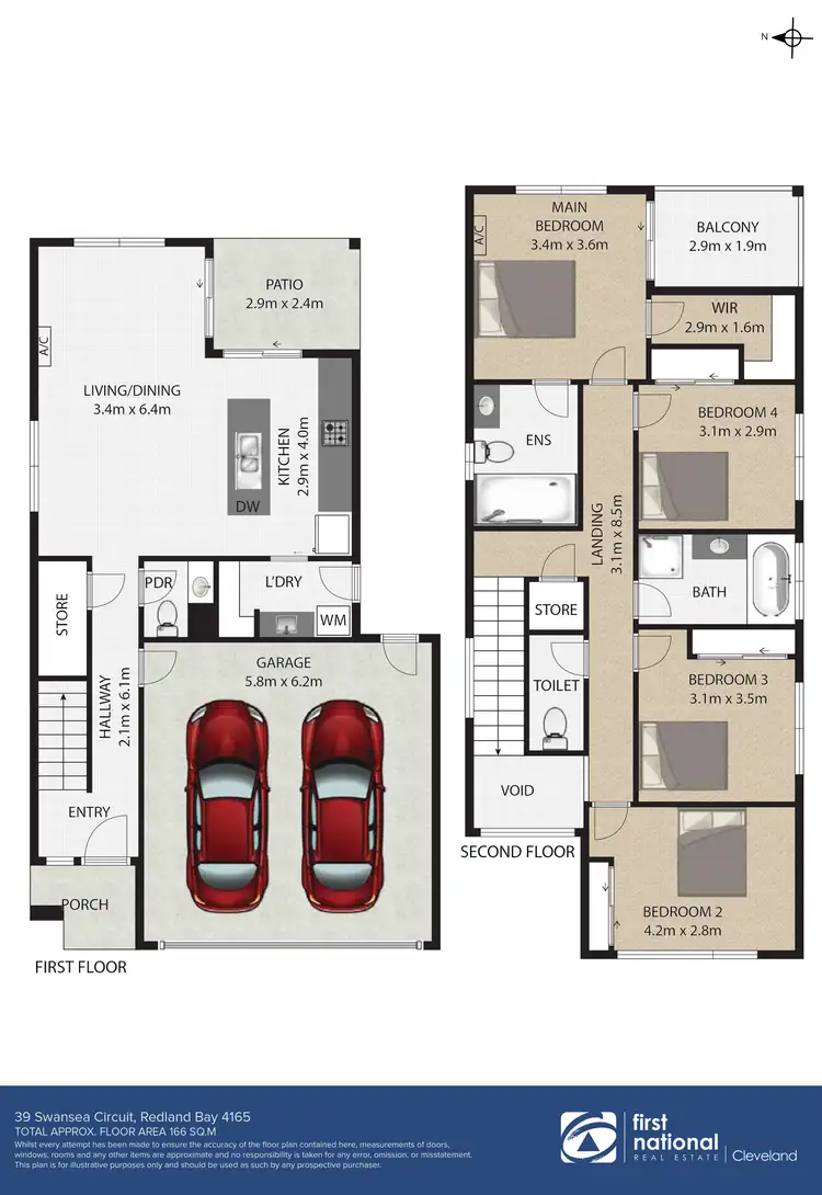 Floorplan of Homely house listing, 39 Swansea Circuit, Redland Bay QLD 4165