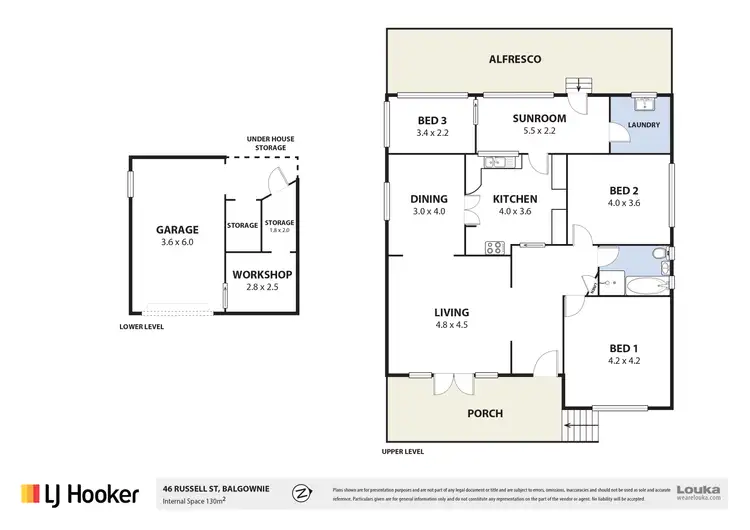 Floorplan of Homely house listing, 46 Russell Street, Balgownie NSW 2519