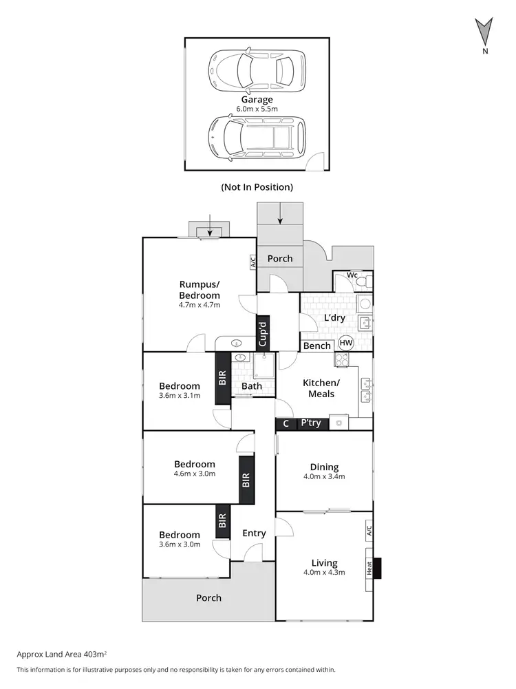 Floorplan of Homely house listing, 1/29 Laura Avenue, Belmont VIC 3216