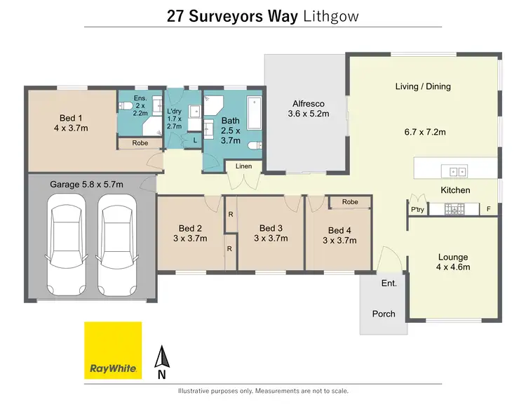 Floorplan of Homely house listing, 27 Surveyors Way, Lithgow NSW 2790