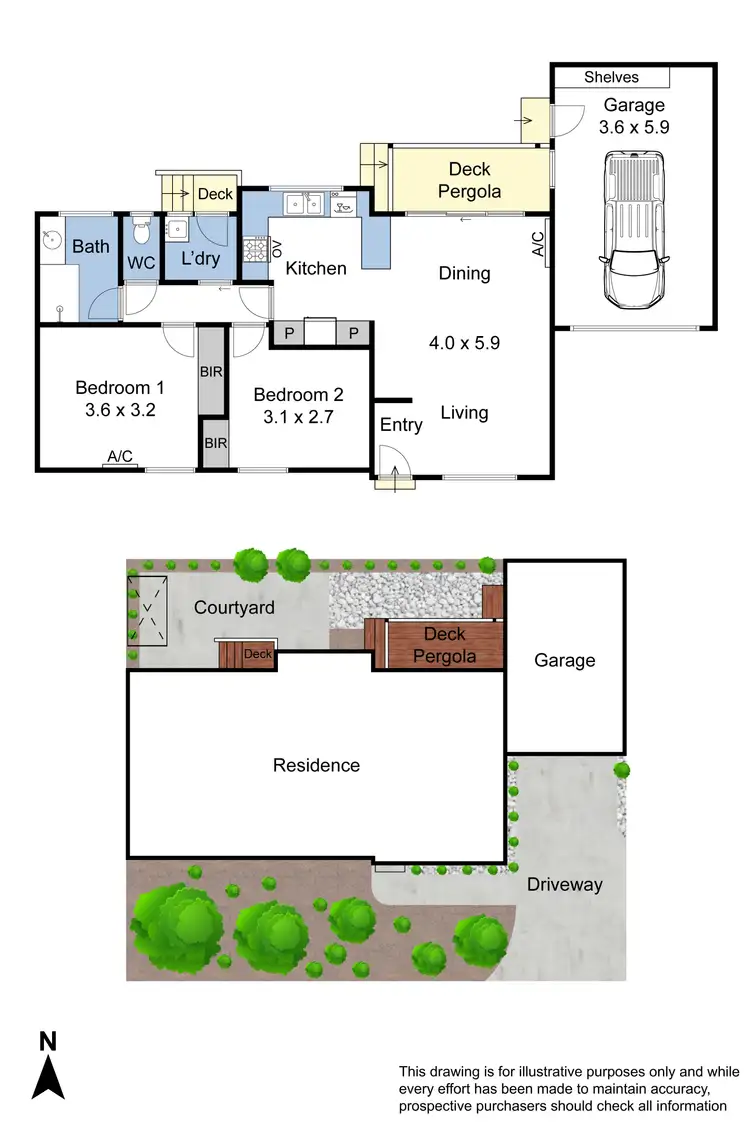 Floorplan of Homely unit listing, 4/245 Williamsons Road, Templestowe VIC 3106
