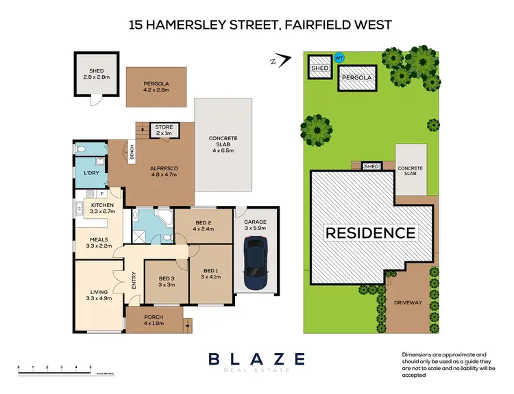 Floorplan of Homely house listing, 15 Hamersley Street, Fairfield West NSW 2165