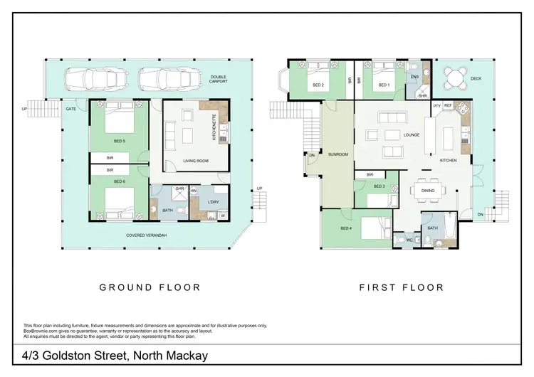 Floorplan of Homely house listing, 4/3 Goldston Street, North Mackay QLD 4740