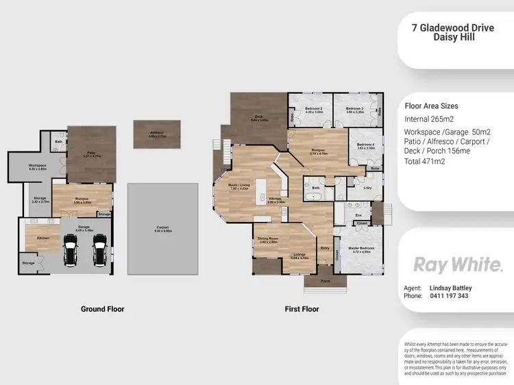Floorplan of Homely house listing, 7-9 Gladewood Drive, Daisy Hill QLD 4127