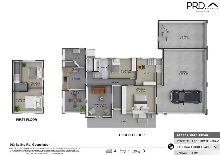 Floorplan of Homely house listing, 563 Ballina Road, Goonellabah NSW 2480