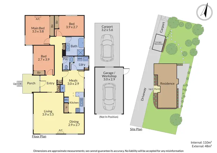 Floorplan of Homely house listing, 20 Hillcrest Avenue, Ferntree Gully VIC 3156