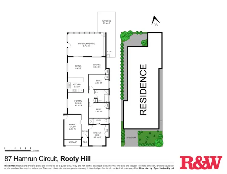 Floorplan of Homely house listing, 87 Hamrun Circuit, Rooty Hill NSW 2766