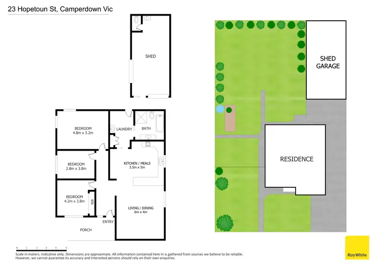 Floorplan of Homely house listing, 23 Hopetoun Street, Camperdown VIC 3260