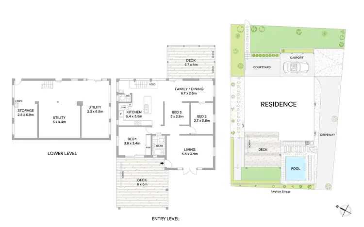 Floorplan of Homely house listing, 32 Leyton Street, Grange QLD 4051