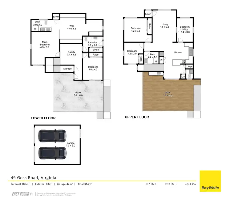 Floorplan of Homely house listing, 49 Goss Road, Virginia QLD 4014