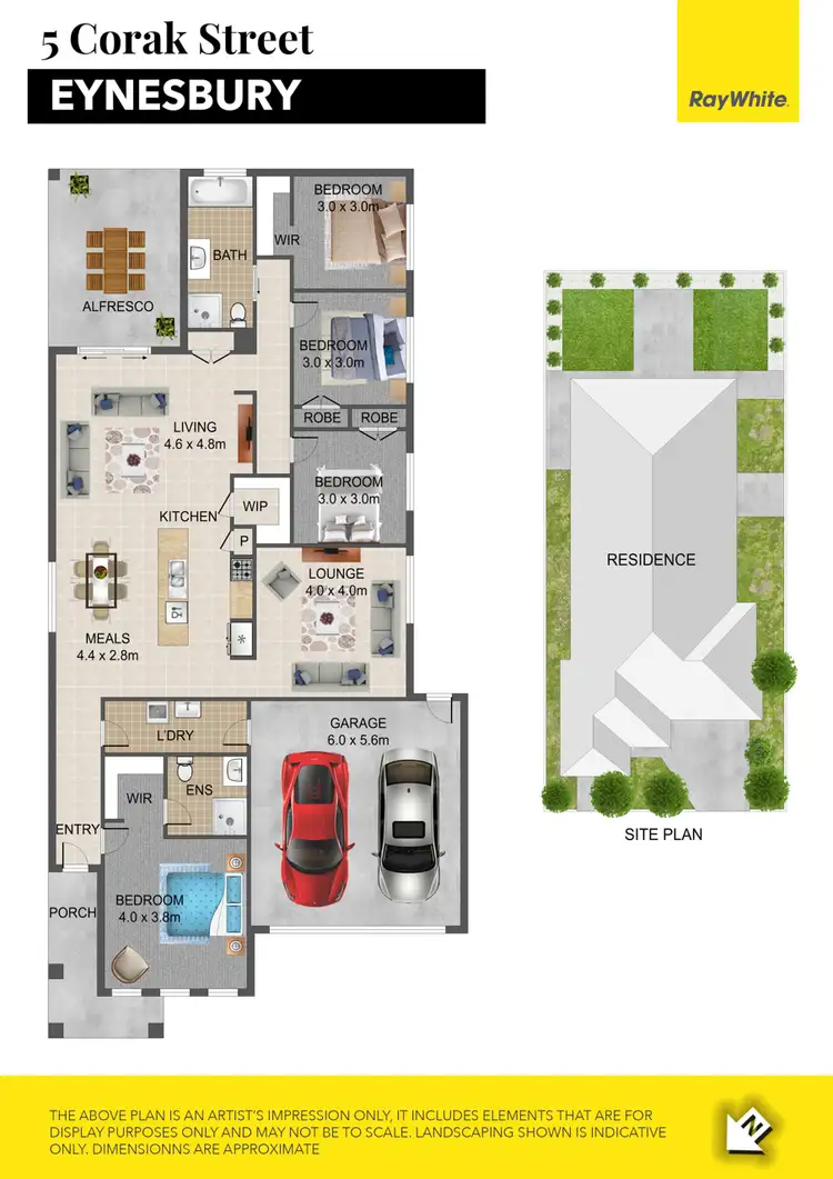Floorplan of Homely house listing, 5 Corak Street, Eynesbury VIC 3338