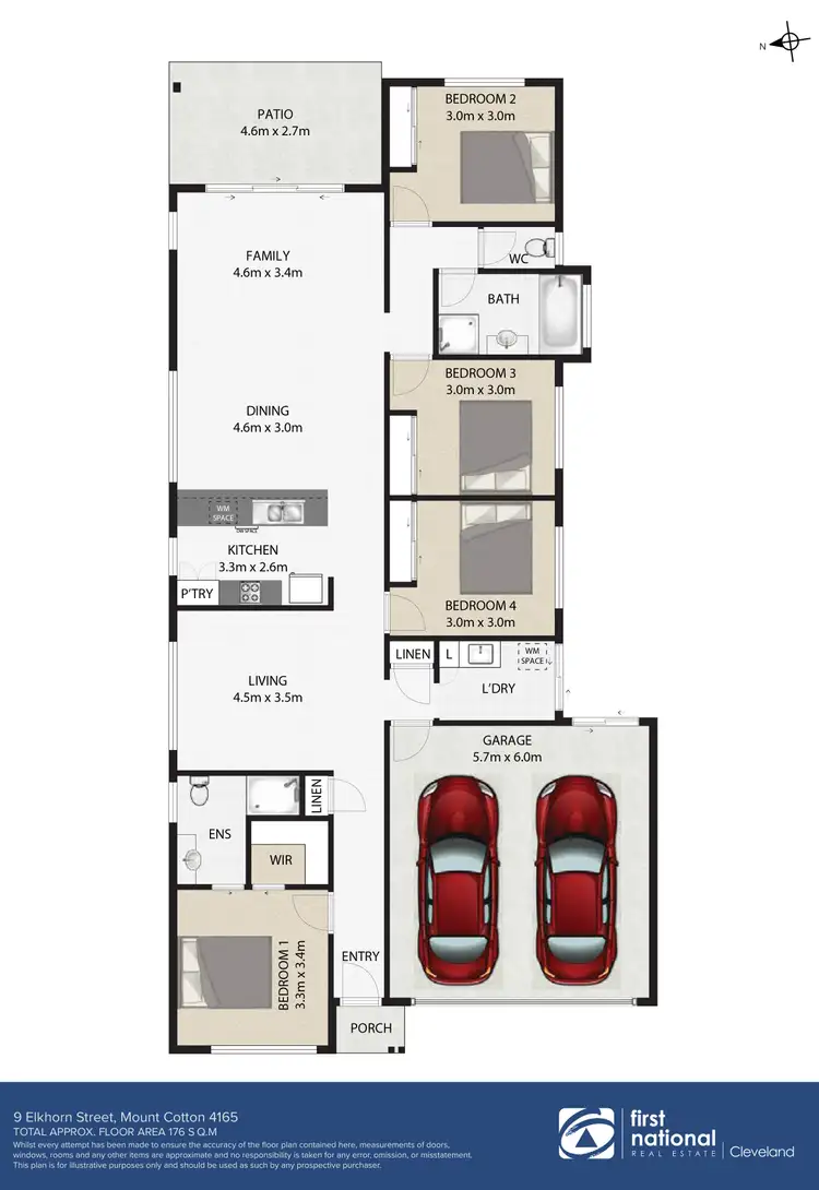 Floorplan of Homely house listing, 9 Elkhorn Street, Mount Cotton QLD 4165