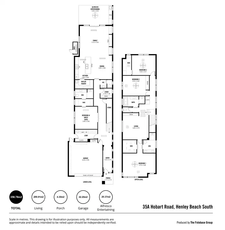 Floorplan of Homely house listing, 35A Hobart Road, Henley Beach South SA 5022