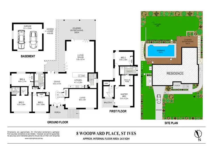 Floorplan of Homely house listing, 8 Woodward Place, St Ives NSW 2075