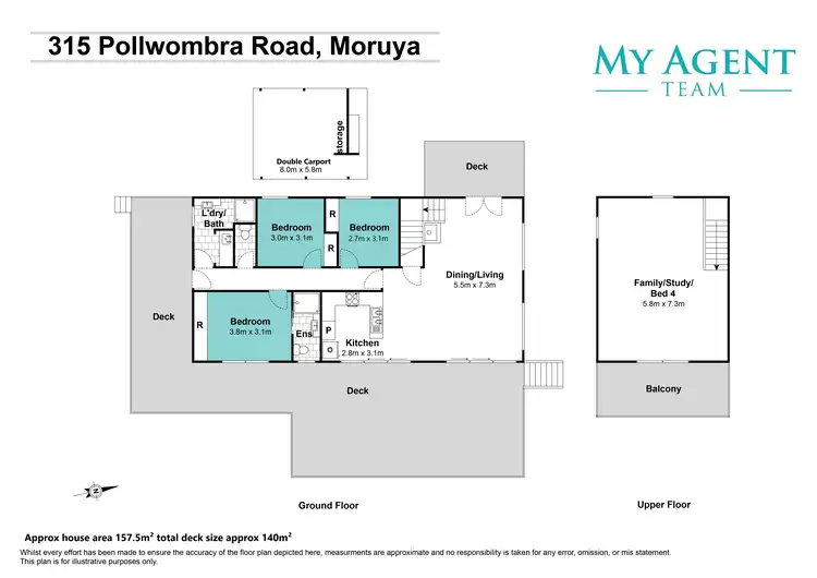 Floorplan of Homely house listing, 315 Pollwombra Road, Moruya NSW 2537