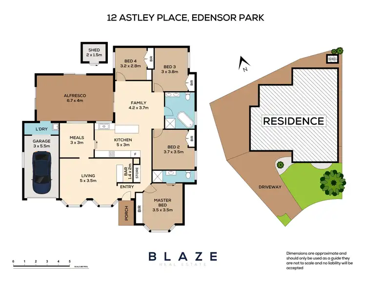 Floorplan of Homely house listing, 12 Astley Place, Edensor Park NSW 2176