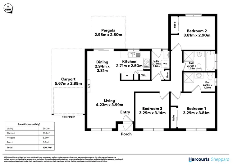 Floorplan of Homely house listing, 23 Cottesloe Avenue, Port Noarlunga South SA 5167