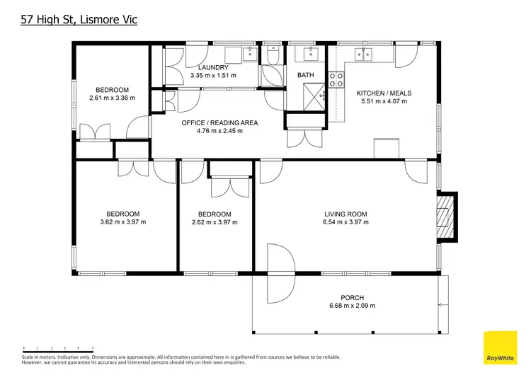 Floorplan of Homely house listing, 57 High Street, Lismore VIC 3324