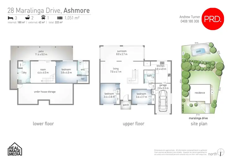 Floorplan of Homely house listing, 28 Maralinga Drive, Ashmore QLD 4214