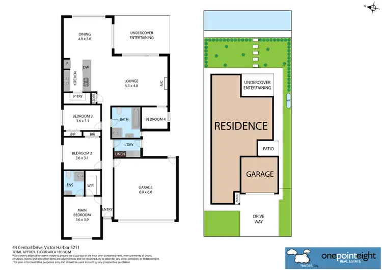 Floorplan of Homely house listing, 44 Central Drive, Victor Harbor SA 5211