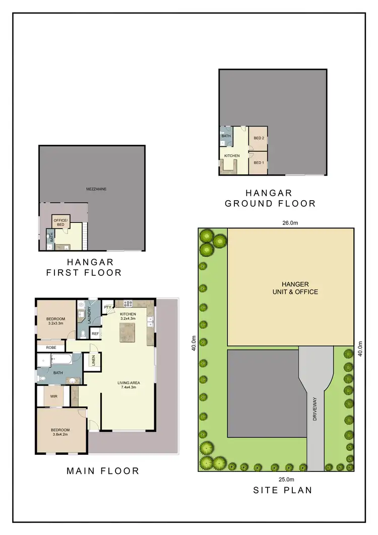 Floorplan of Homely house listing, 100 Airport Street, Temora NSW 2666