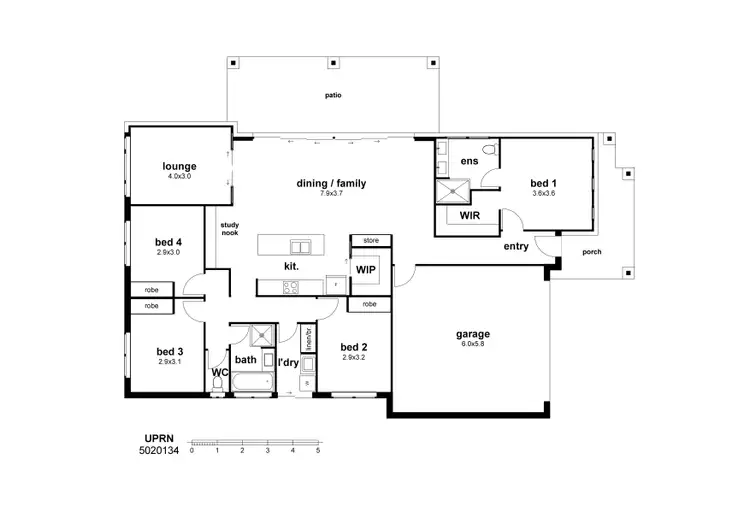 Floorplan of Homely house listing, Address available on request