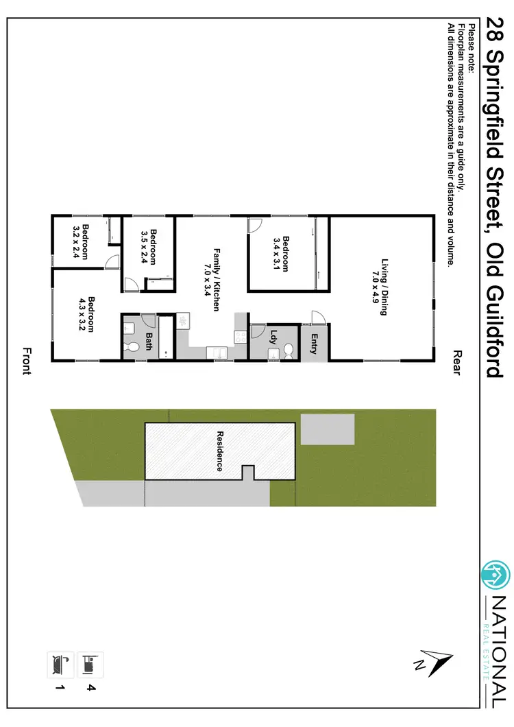 Floorplan of Homely house listing, 28 Springfield Street, Old Guildford NSW 2161