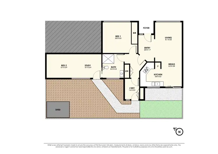 Floorplan of Homely unit listing, Unit 31/17 Lauraville Avenue, Werribee VIC 3030