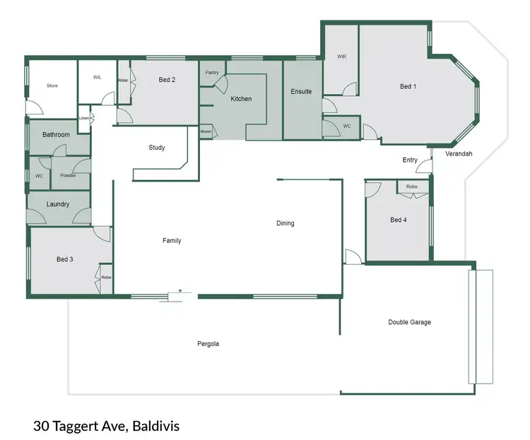 Floorplan of Homely house listing, 30 Taggert Avenue, Baldivis WA 6171