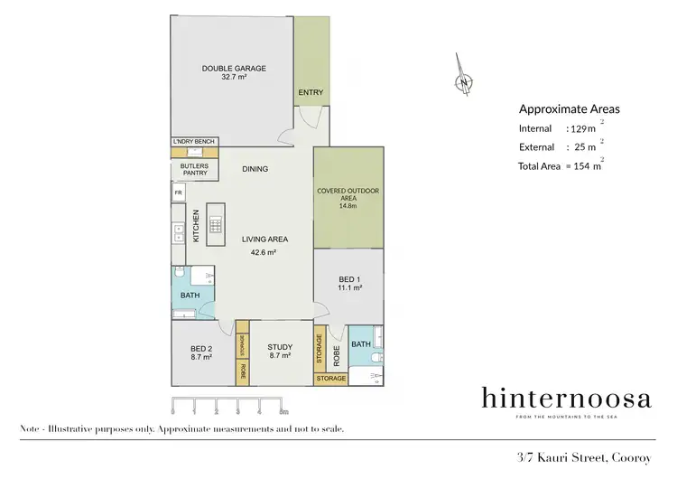 Floorplan of Homely unit listing, 3/7 Kauri Street, Cooroy QLD 4563
