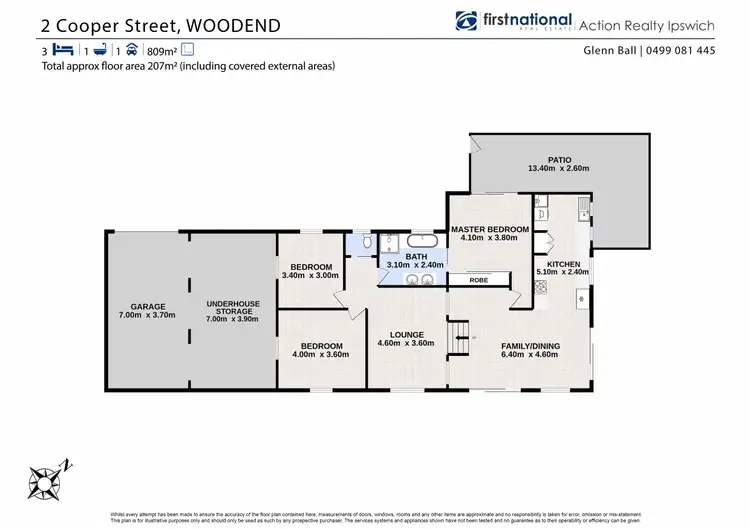 Floorplan of Homely house listing, 2 Cooper Street, Woodend QLD 4305