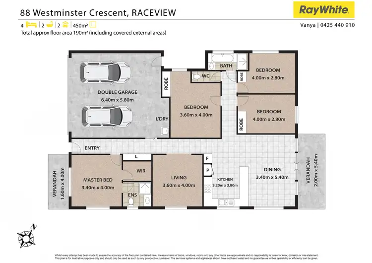 Floorplan of Homely house listing, 88 Westminster Crescent, Raceview QLD 4305