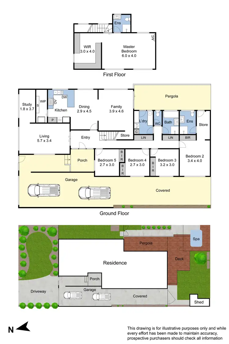 Floorplan of Homely house listing, 960 Ferntree Gully Road, Wheelers Hill VIC 3150
