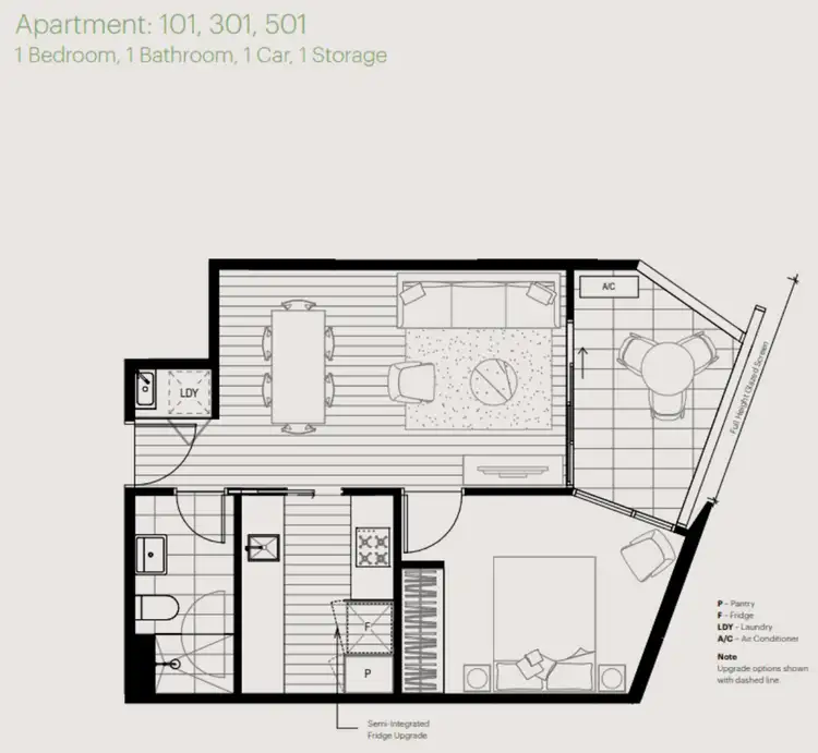 Floorplan of Homely apartment listing, 301/9 Foundation Boulevard, Burwood East VIC 3151