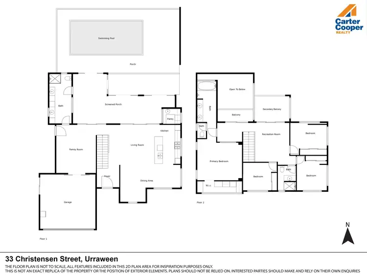 Floorplan of Homely house listing, 33 Christensen Street, Urraween QLD 4655