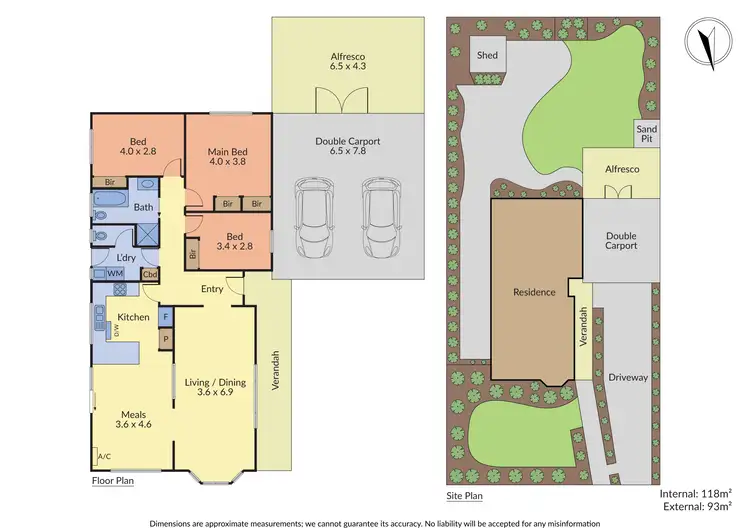 Floorplan of Homely house listing, 9 Waradgery Drive, Rowville VIC 3178
