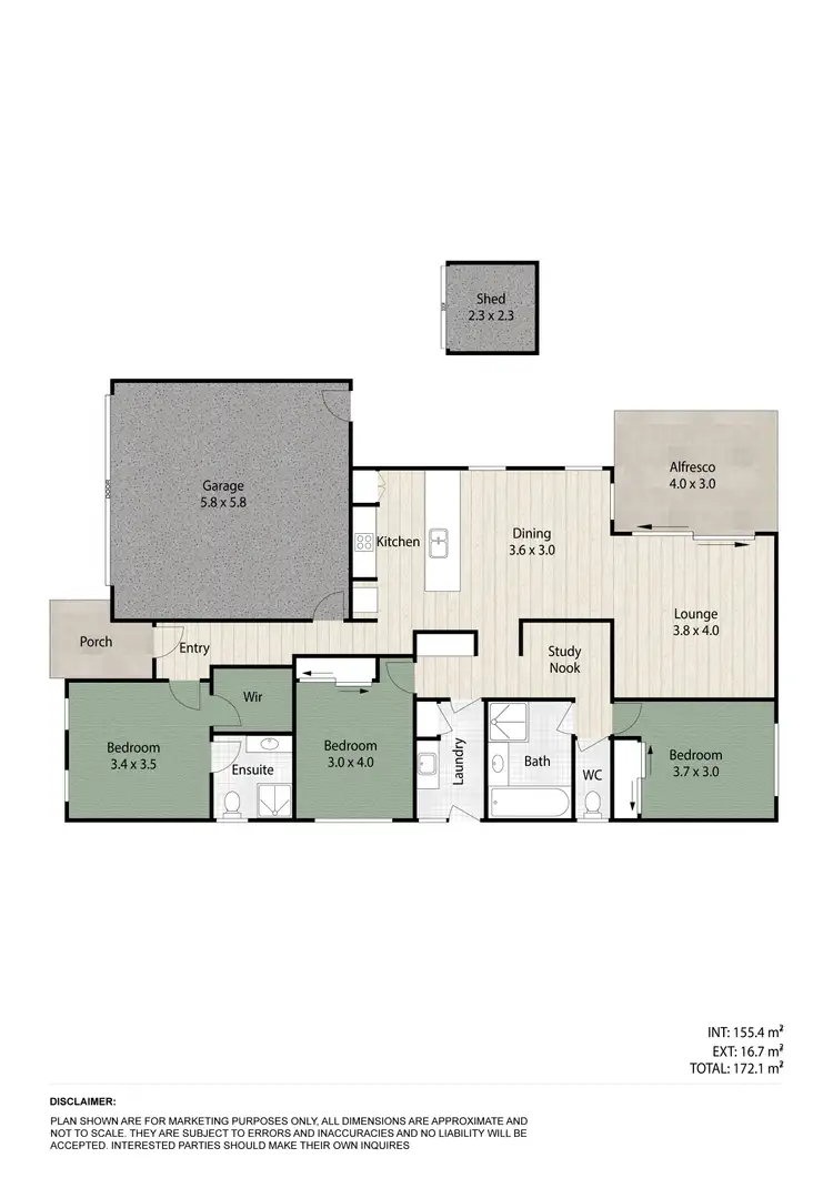 Floorplan of Homely house listing, 6 Hartley Crescent, North Lakes QLD 4509