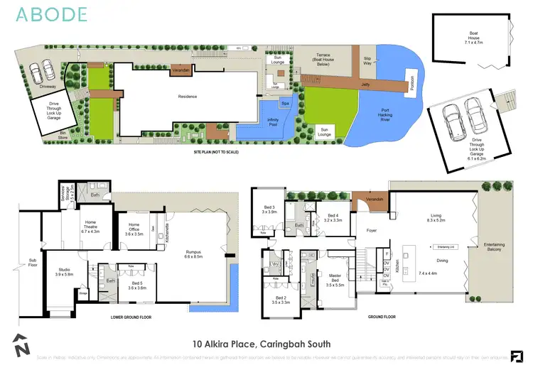 Floorplan of Homely house listing, 10 Alkira Place, Caringbah South NSW 2229