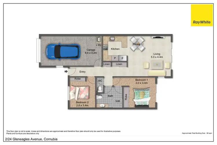 Floorplan of Homely house listing, 2/24 Gleneagles Avenue, Cornubia QLD 4130