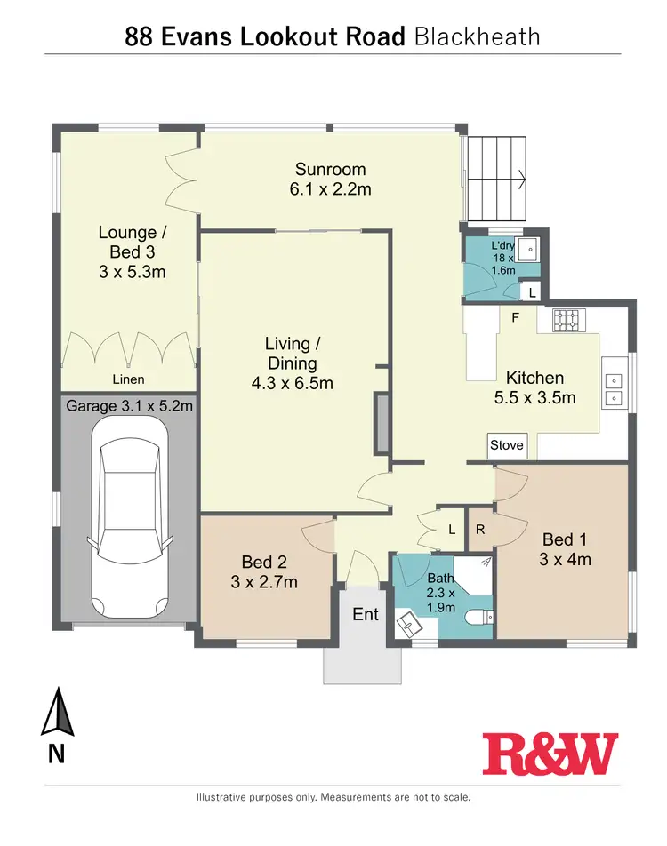 Floorplan of Homely house listing, 88 Evans Lookout Road, Blackheath NSW 2785