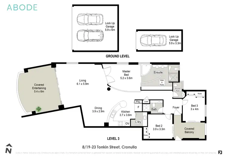 Floorplan of Homely apartment listing, 8/19-23 Tonkin Street, Cronulla NSW 2230